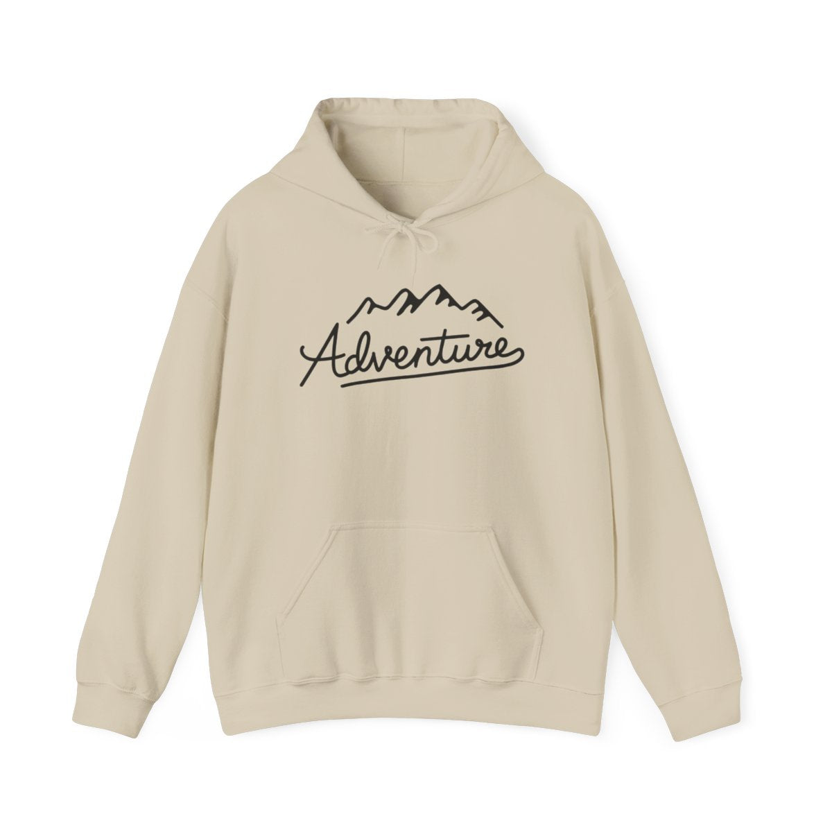 Adventure Minimalist Mountain Outdoor Hoodie - t89a25