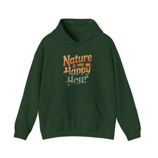 Nature Is My Happy Hour Hiking Hoodie - t165a25