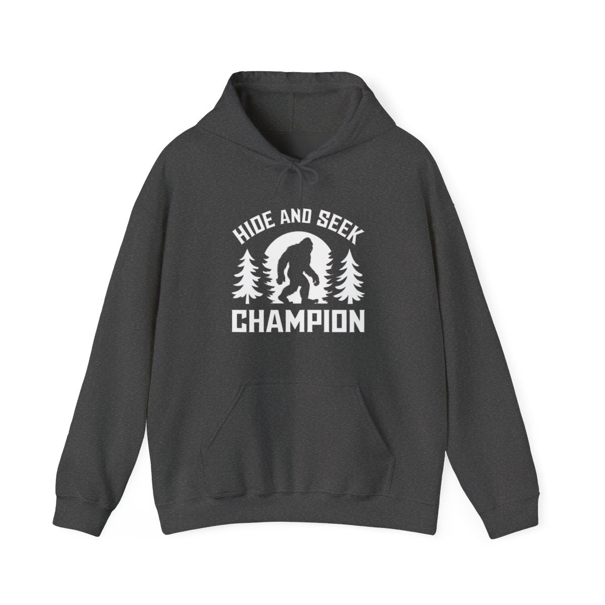 Hide and Seek Champion - Bigfoot Hiking Hoodie - t114a25