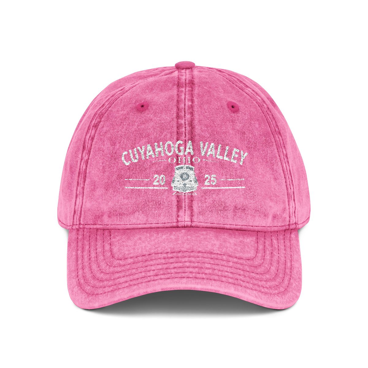 Cuyahoga Valley Railroad Cap with Custom Year - t389a25