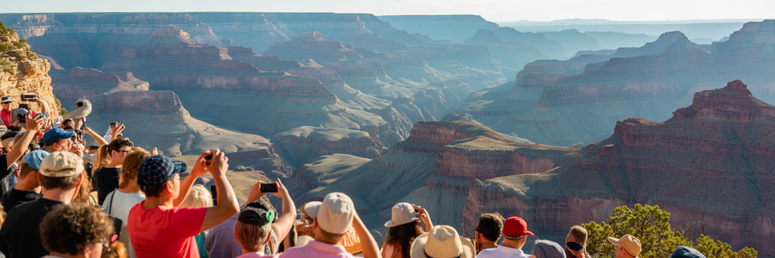 Is the Grand Canyon crowded in June?