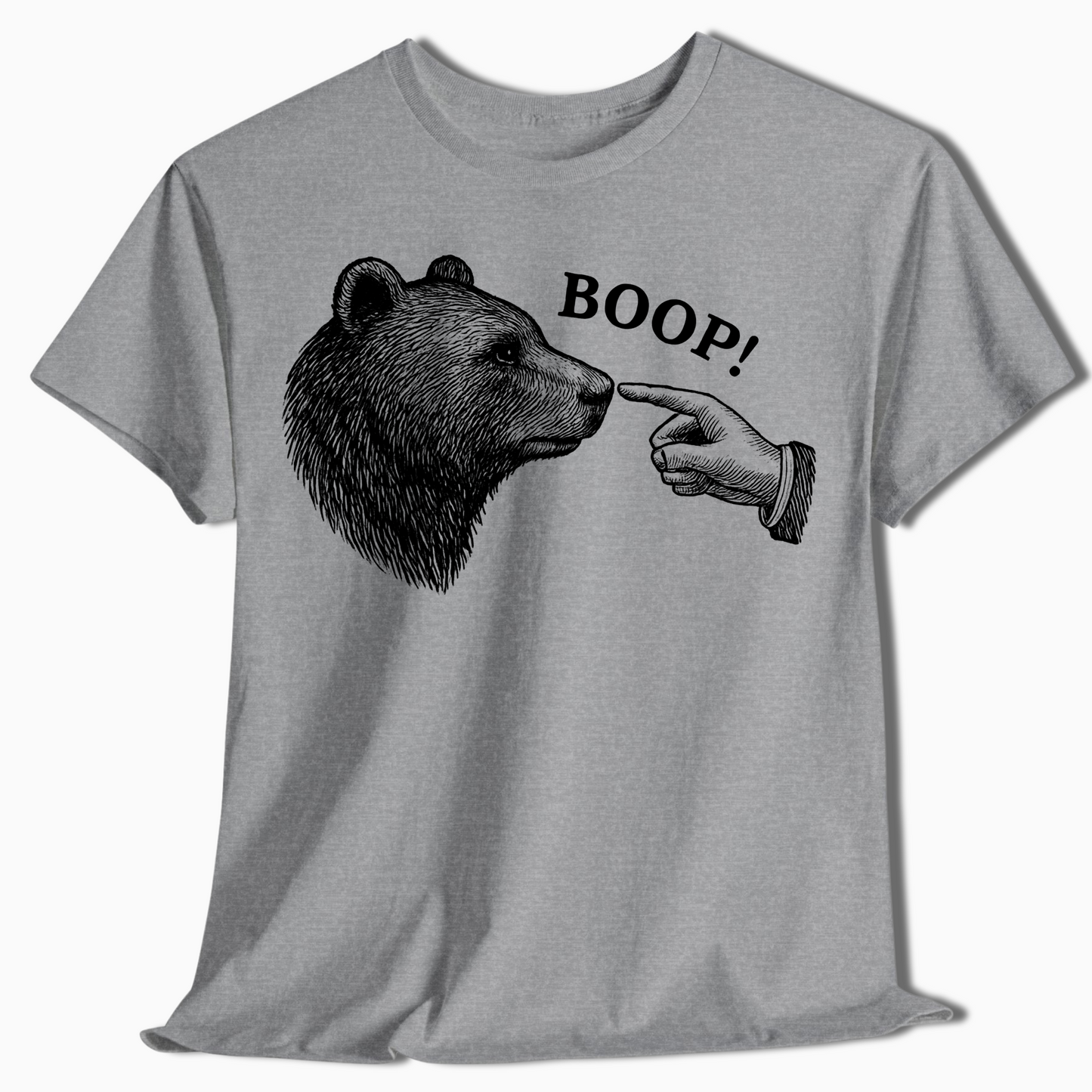 Boop the Bear Funny Outdoor T-Shirt - t425a25