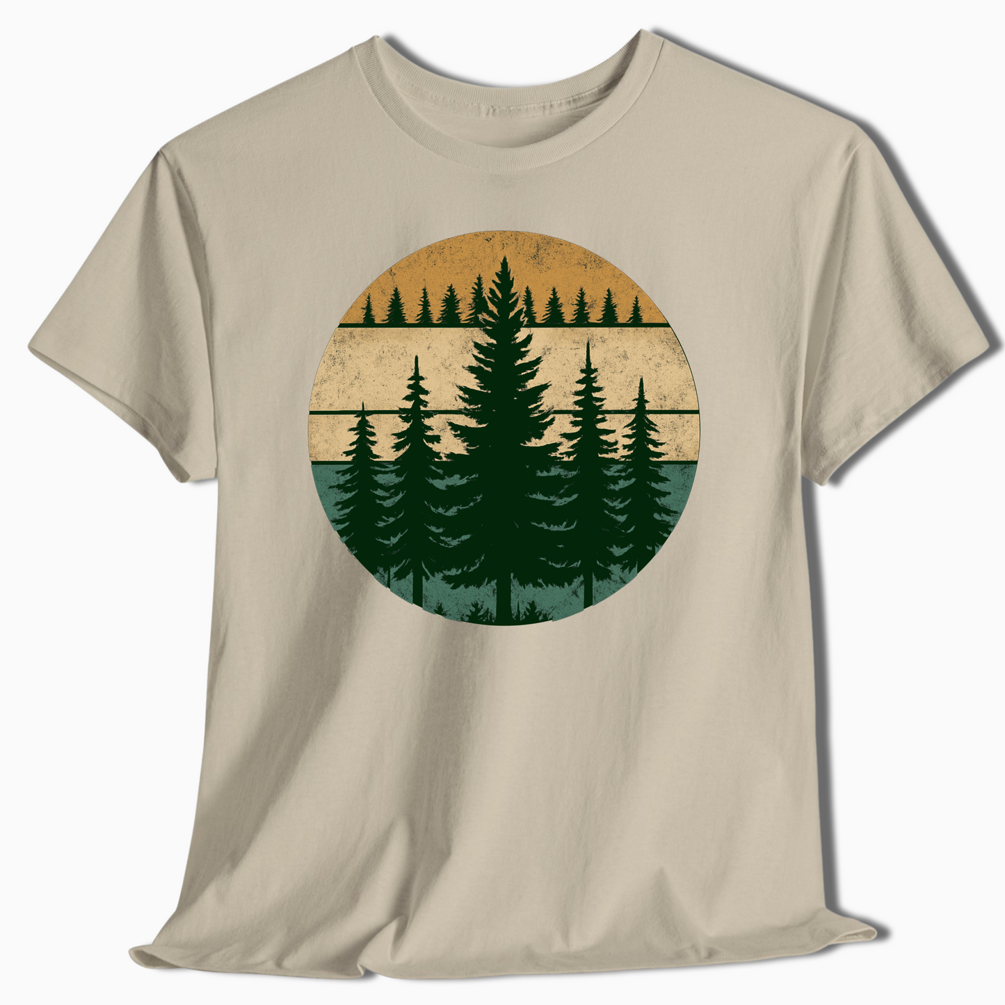 Vintage Pine Tree Wilderness Shirt - t443a25