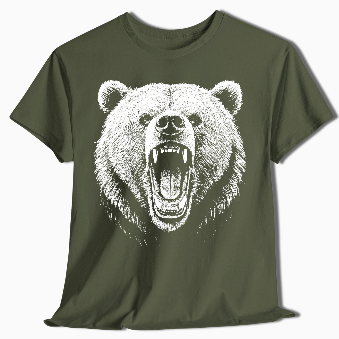 Roaring Grizzly Bear Wilderness Shirt - t441a25