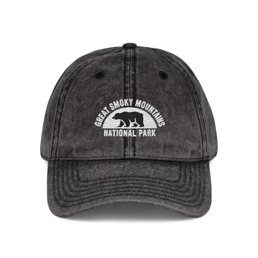 Great Smoky Mountains Bear Cap - National Park Adventure Style - t388a25