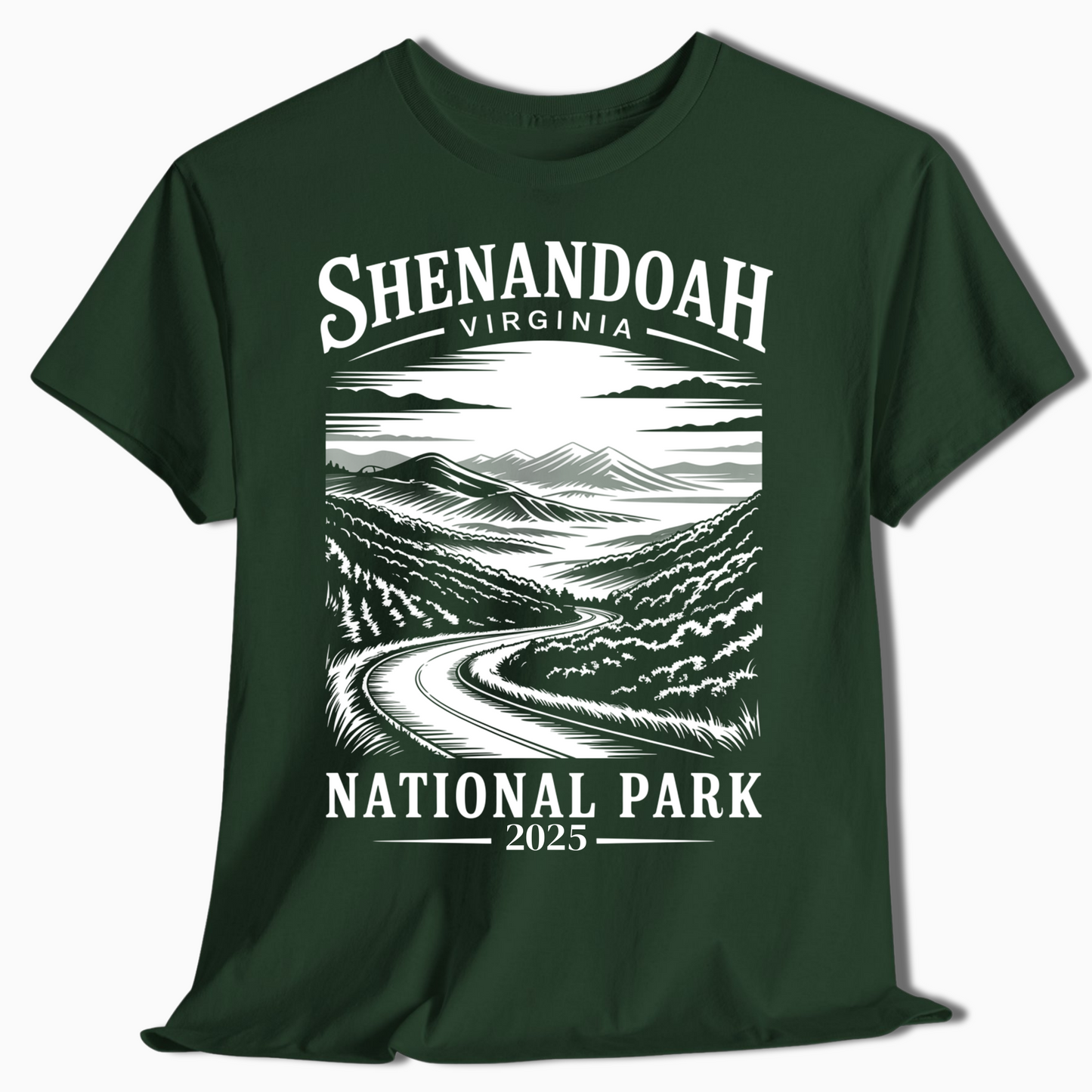 Shenandoah National Park 2025 T-Shirt - Custom Hiker Gift - t343a25