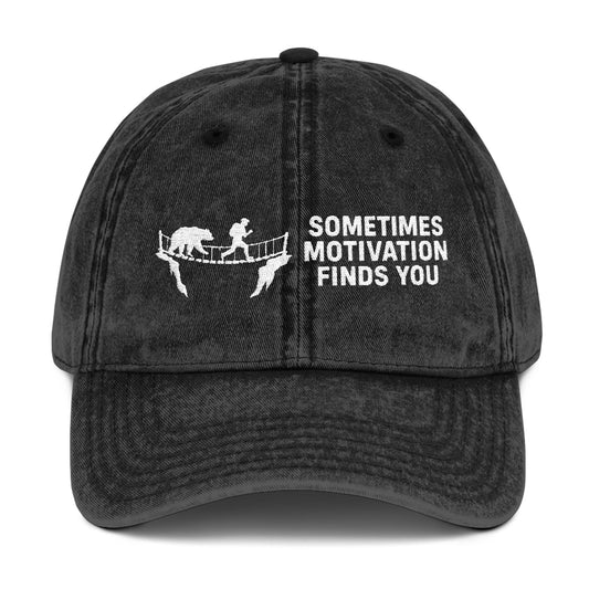 Motivational Trail Hiking Cap - t271a25