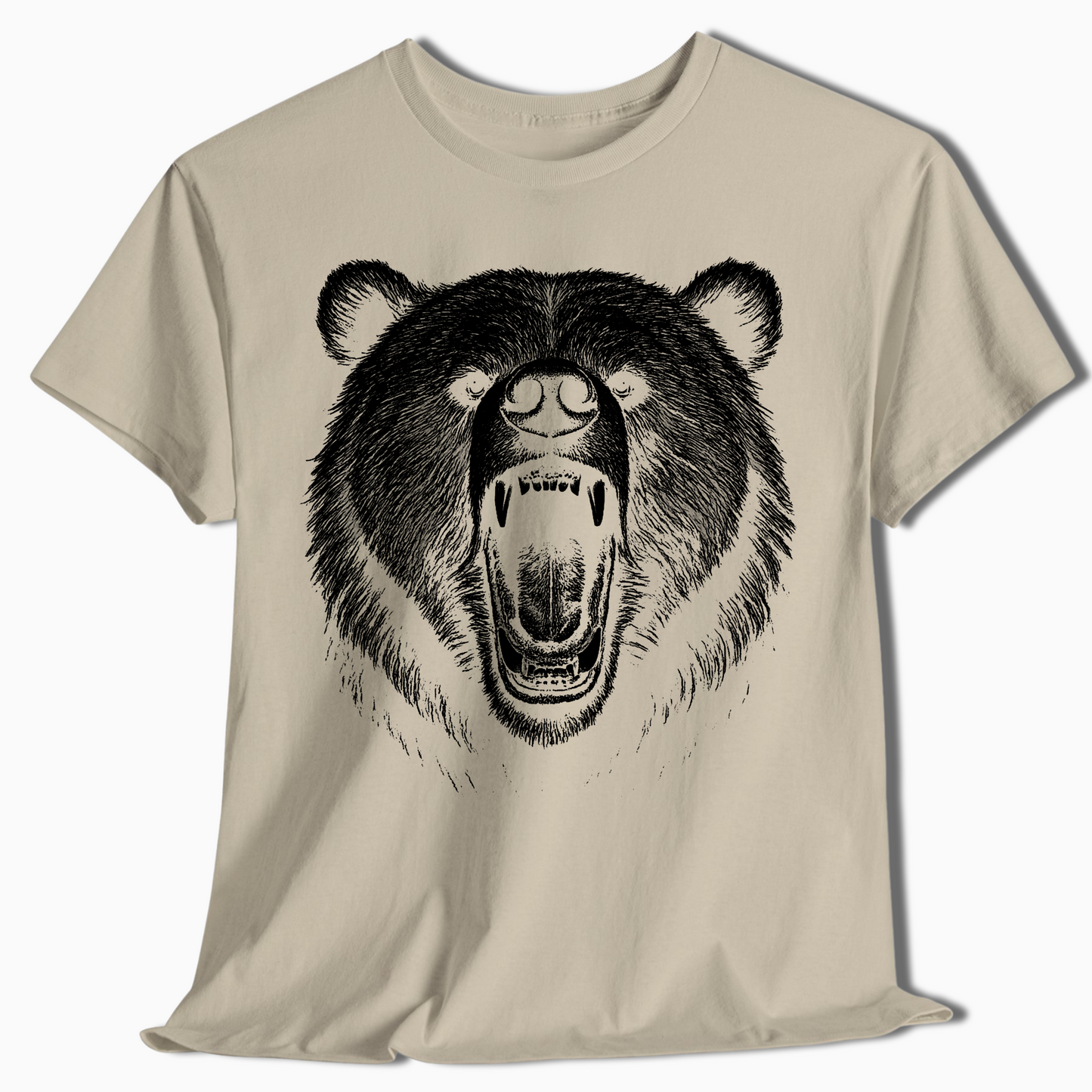 Roaring Grizzly Bear Wilderness Shirt - t441a25