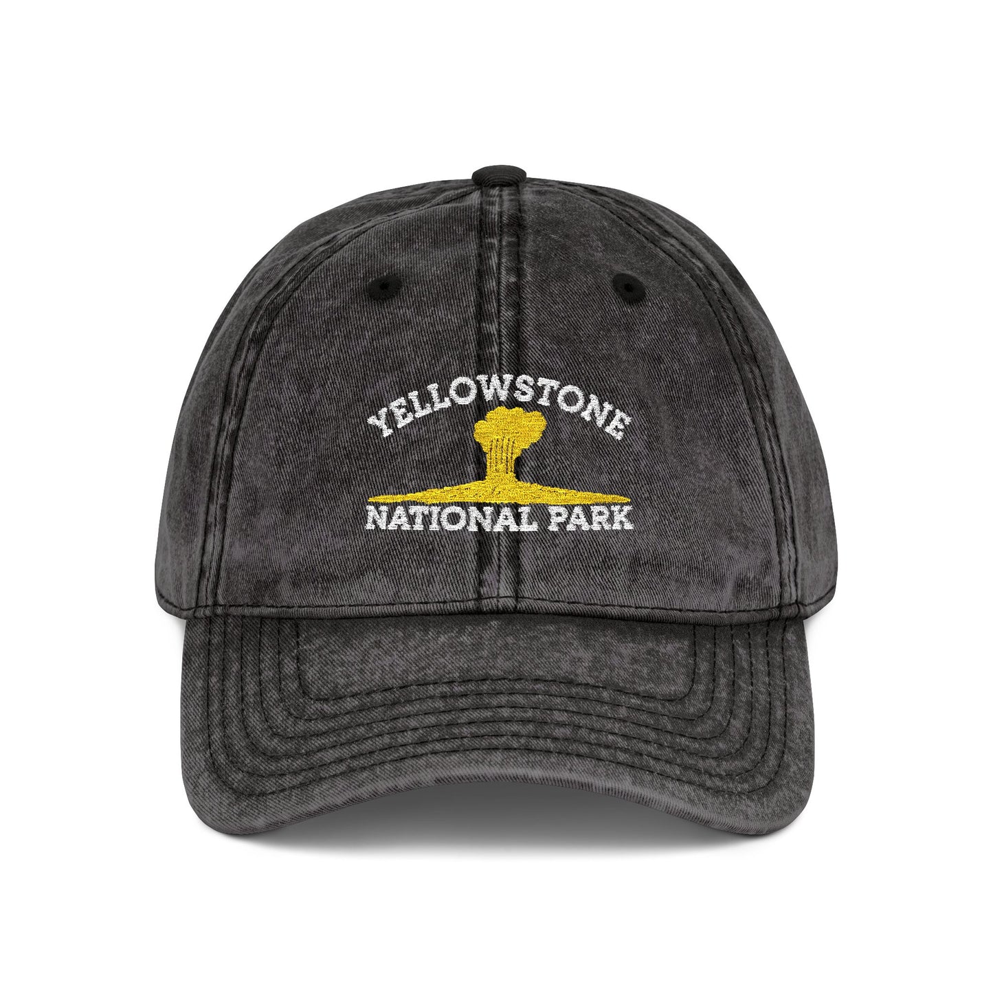Yellowstone National Park Retro Geyser Cap for Campers - t312a25