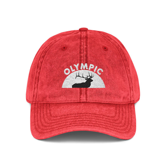Olympic National Park Cap with Elk Silhouette - t393a25