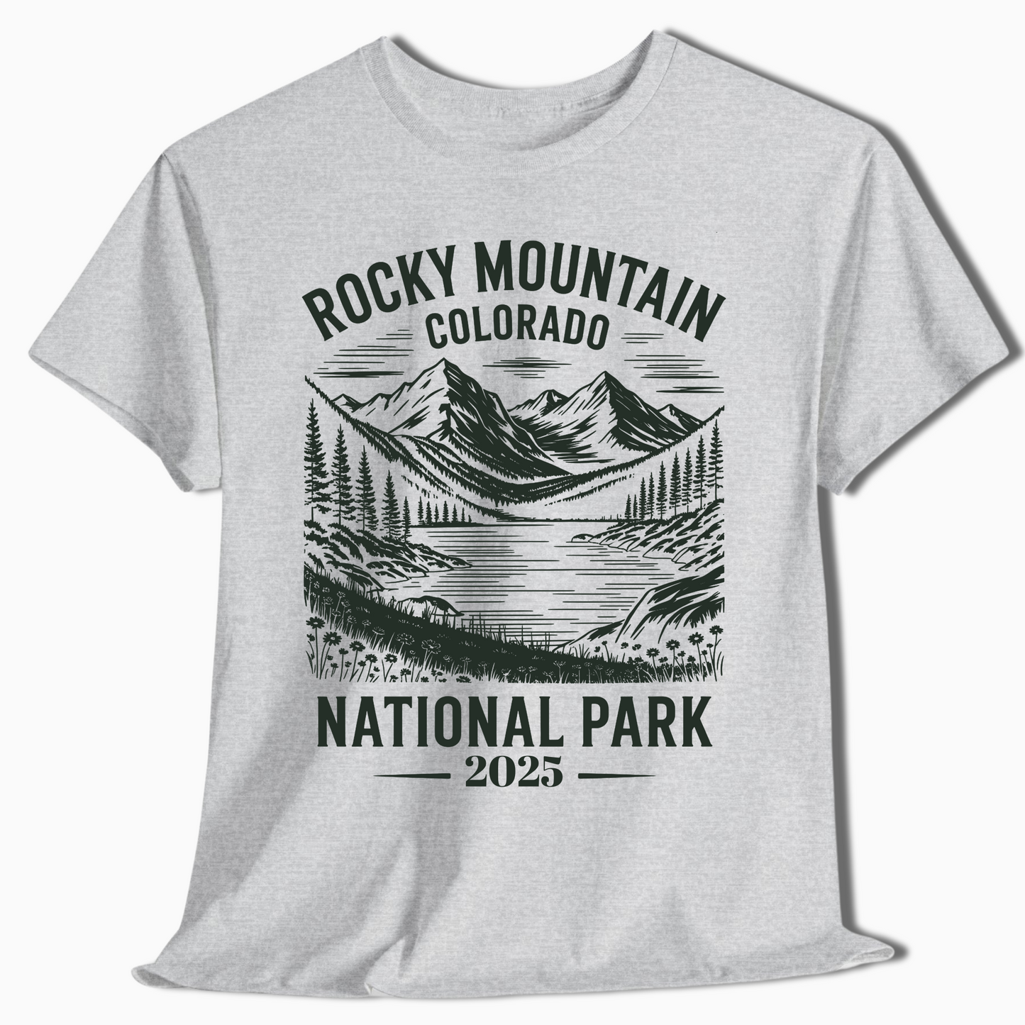 Rocky Mountain National Park Shirt - Custom Year Option - t297a25
