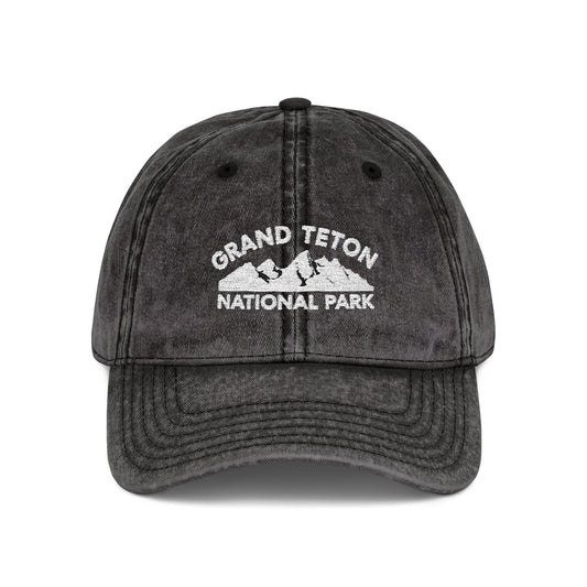 Grand Teton National Park Cap - Hiking Adventure Hat - t332a25