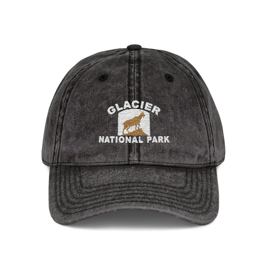 Glacier National Park Goat Hat - Hiking Adventure Cap - t331a25