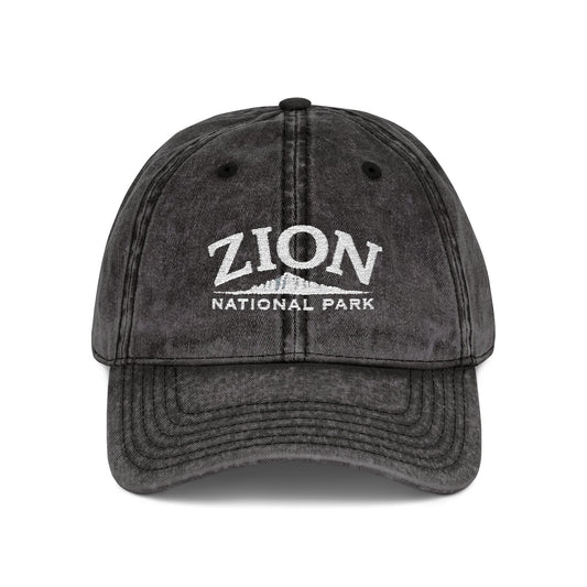 Zion National Park Cliff Cap - Minimal Hiking Hat - t323a25