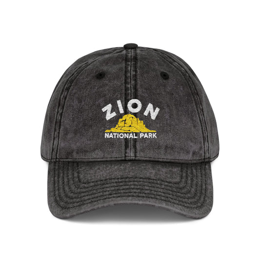 Zion National Park Yellow Cliff Hat for Outdoor Lovers - t321a25