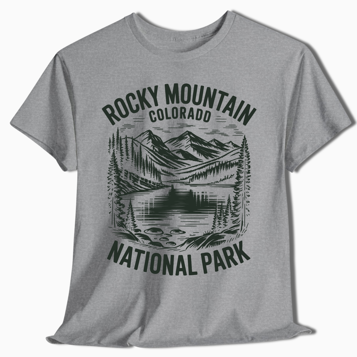 Rocky Mountain National Park Colorado Hiking Shirt – t296a25