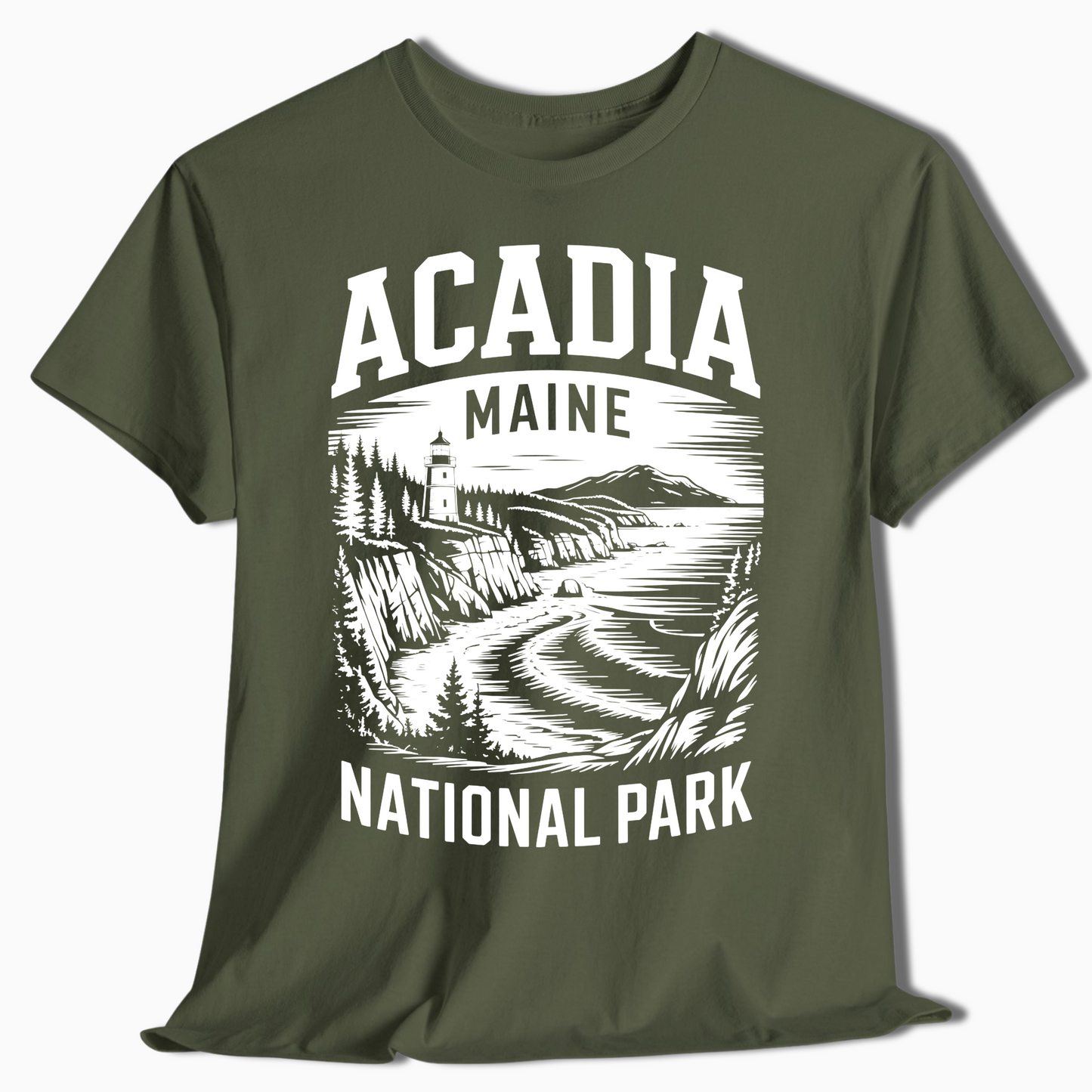 Acadia National Park Maine Shirt - Gift for Outdoor Lovers - t303a25