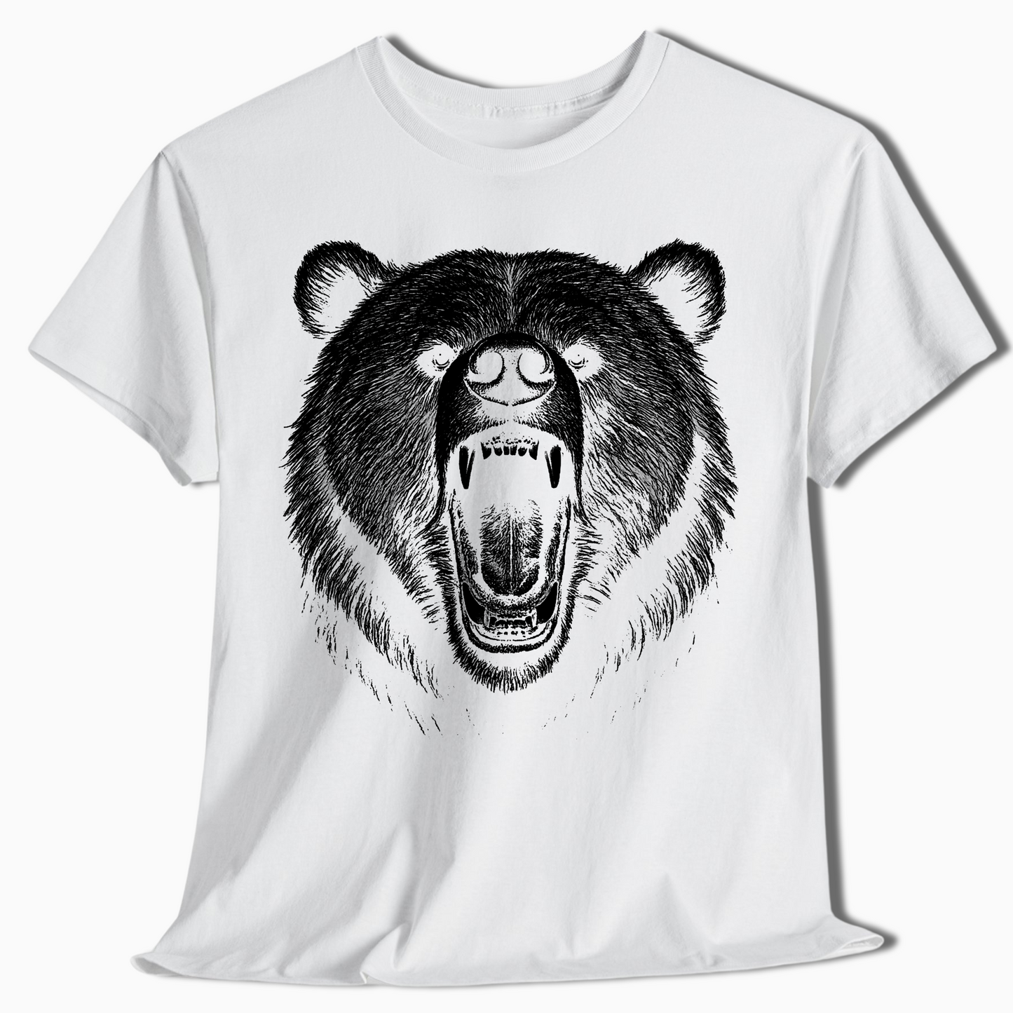 Roaring Grizzly Bear Wilderness Shirt - t441a25