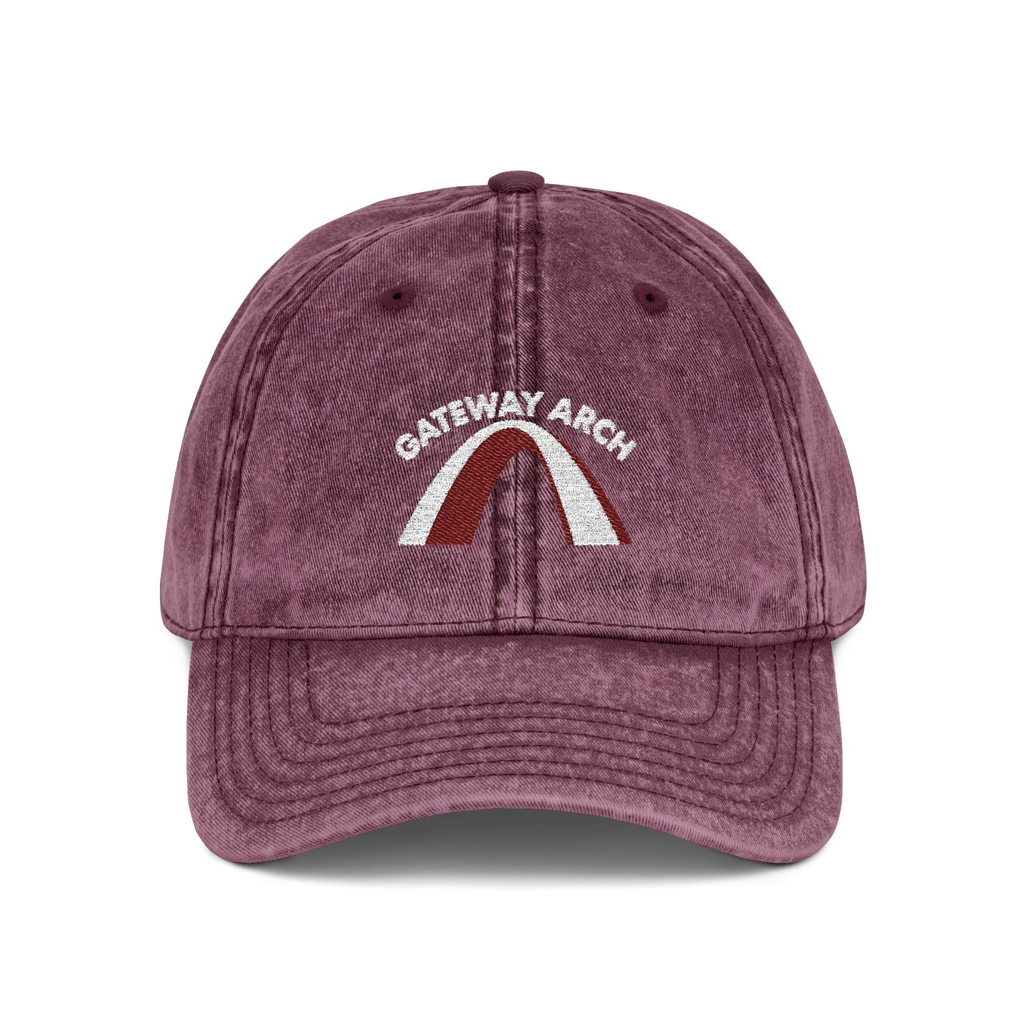 Gateway Arch Cap - Modern St. Louis Landmark Style - t390a25