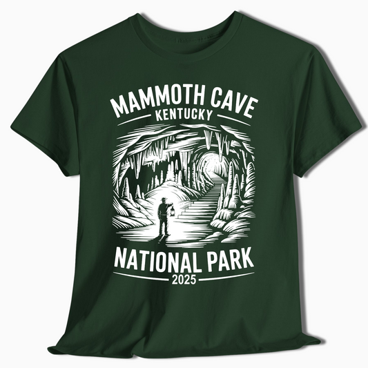 Mammoth Cave National Park T-Shirt - Custom 2025 Souvenir - t337a25