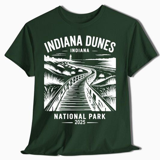 Indiana Dunes National Park T-Shirt - Custom 2025 Gift - t354a25