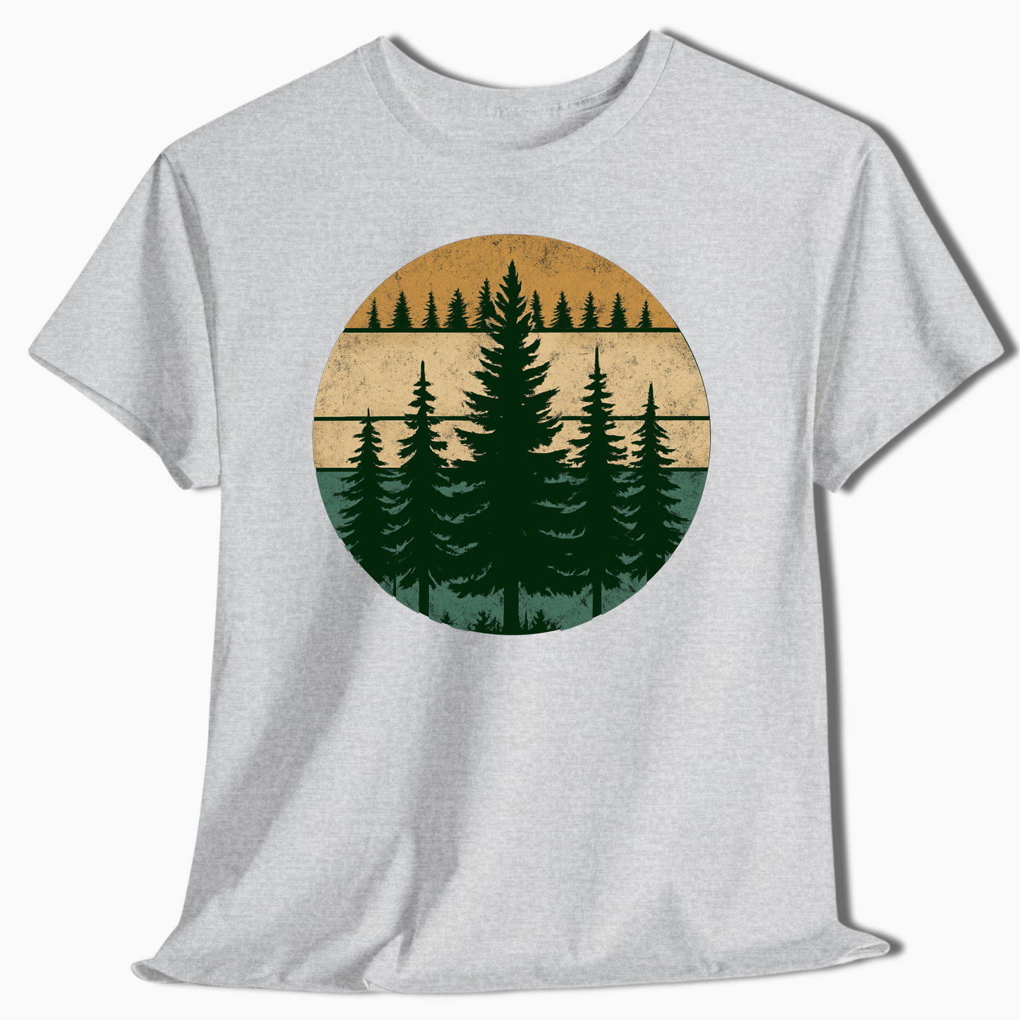 Vintage Pine Tree Wilderness Shirt - t443a25