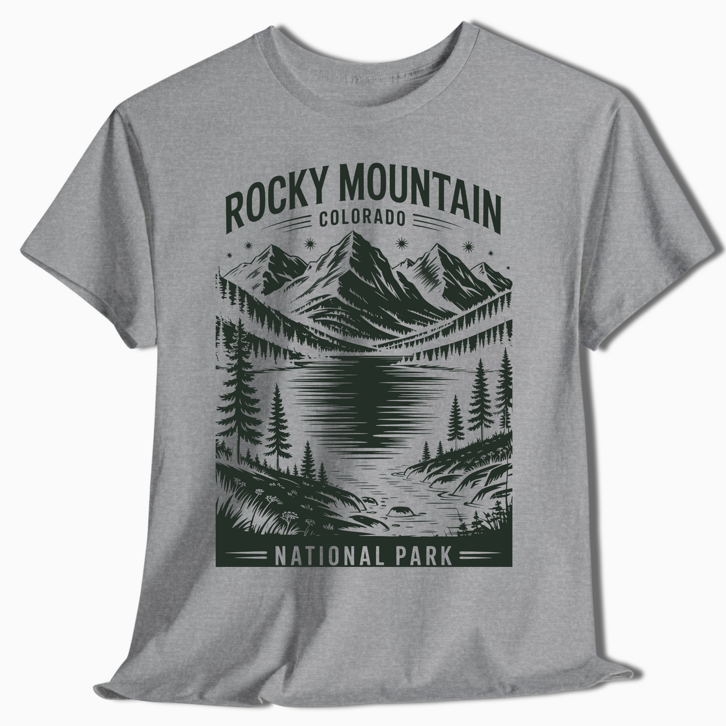 Rocky Mountain National Park Colorado Shirt for Hikers – t295a25
