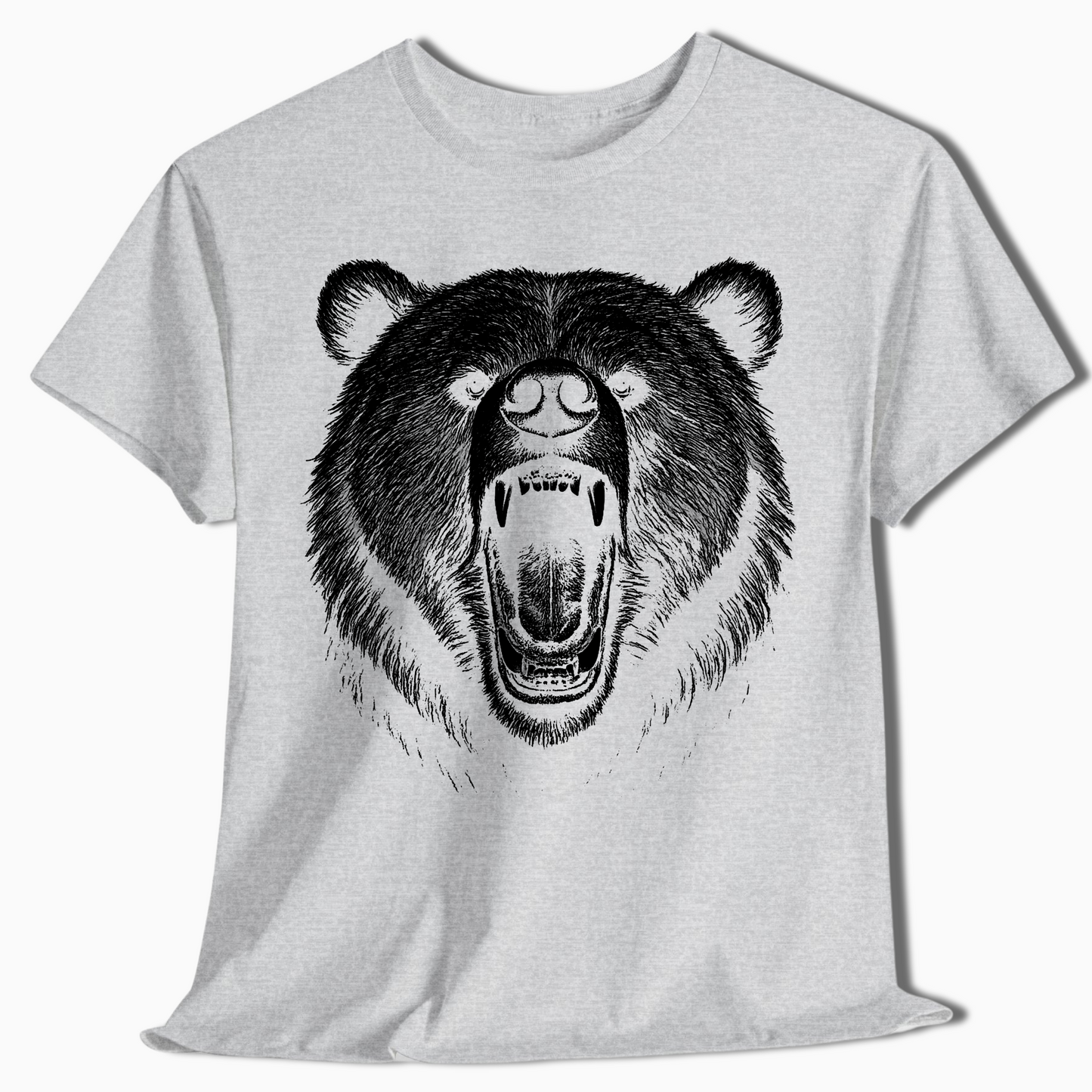 Roaring Grizzly Bear Wilderness Shirt - t441a25