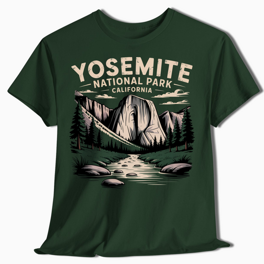 Yosemite Hiking Shirt for Outdoor Lovers - Matching Trip Tee - t283a25