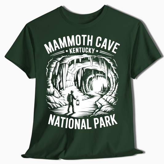 Mammoth Cave Kentucky National Park T-Shirt - Hiker Gift - t339a25