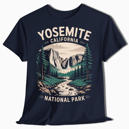 Yosemite National Park T-Shirt for Outdoor Lovers - t285a25