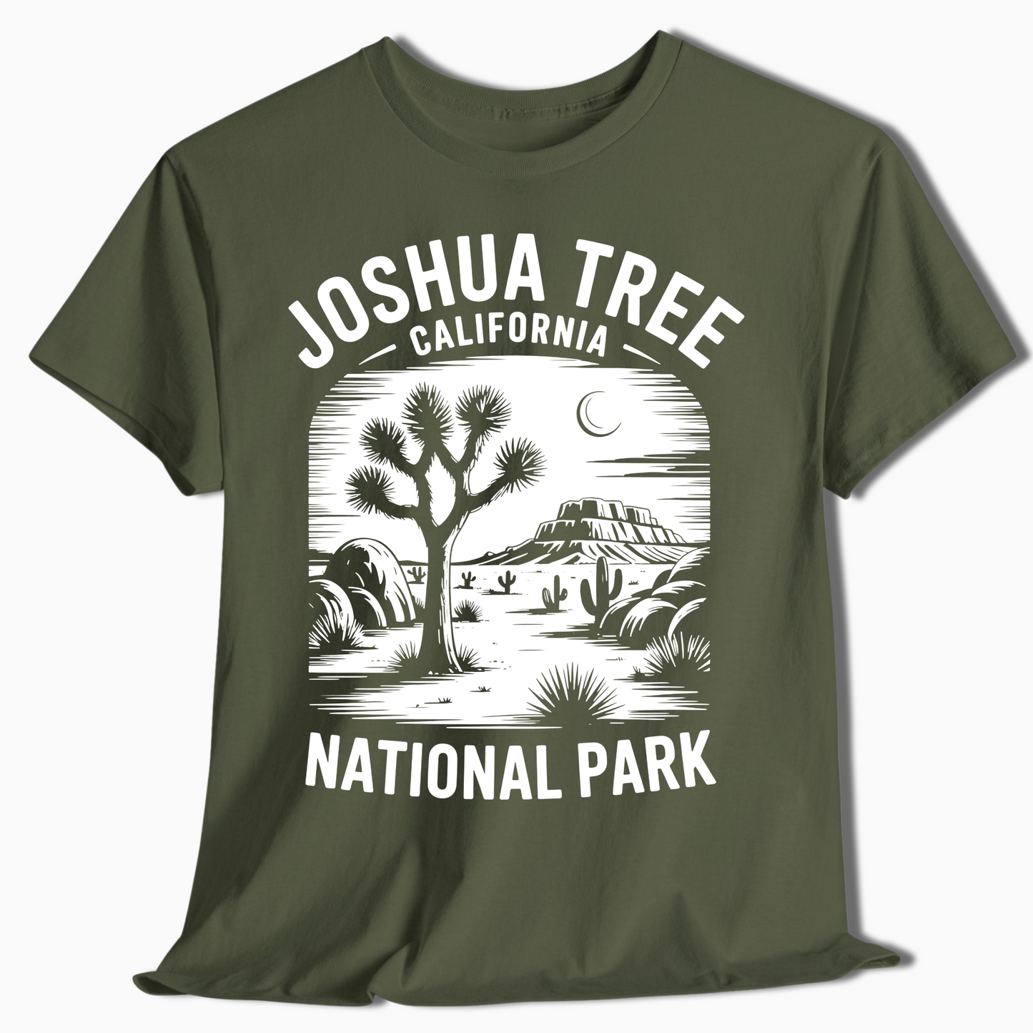 Joshua Tree California Desert Scene Tee - t367a25