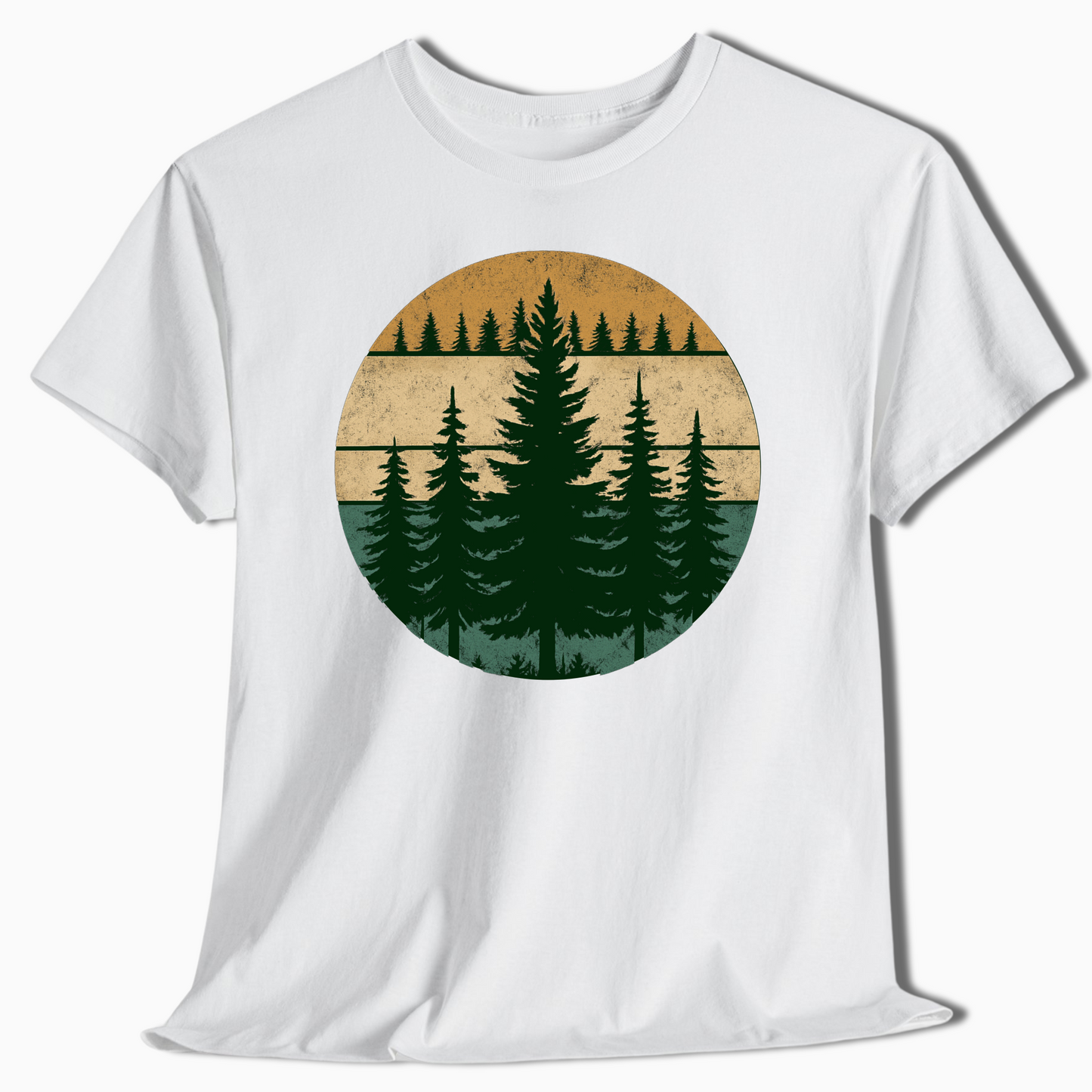 Vintage Pine Tree Wilderness Shirt - t443a25