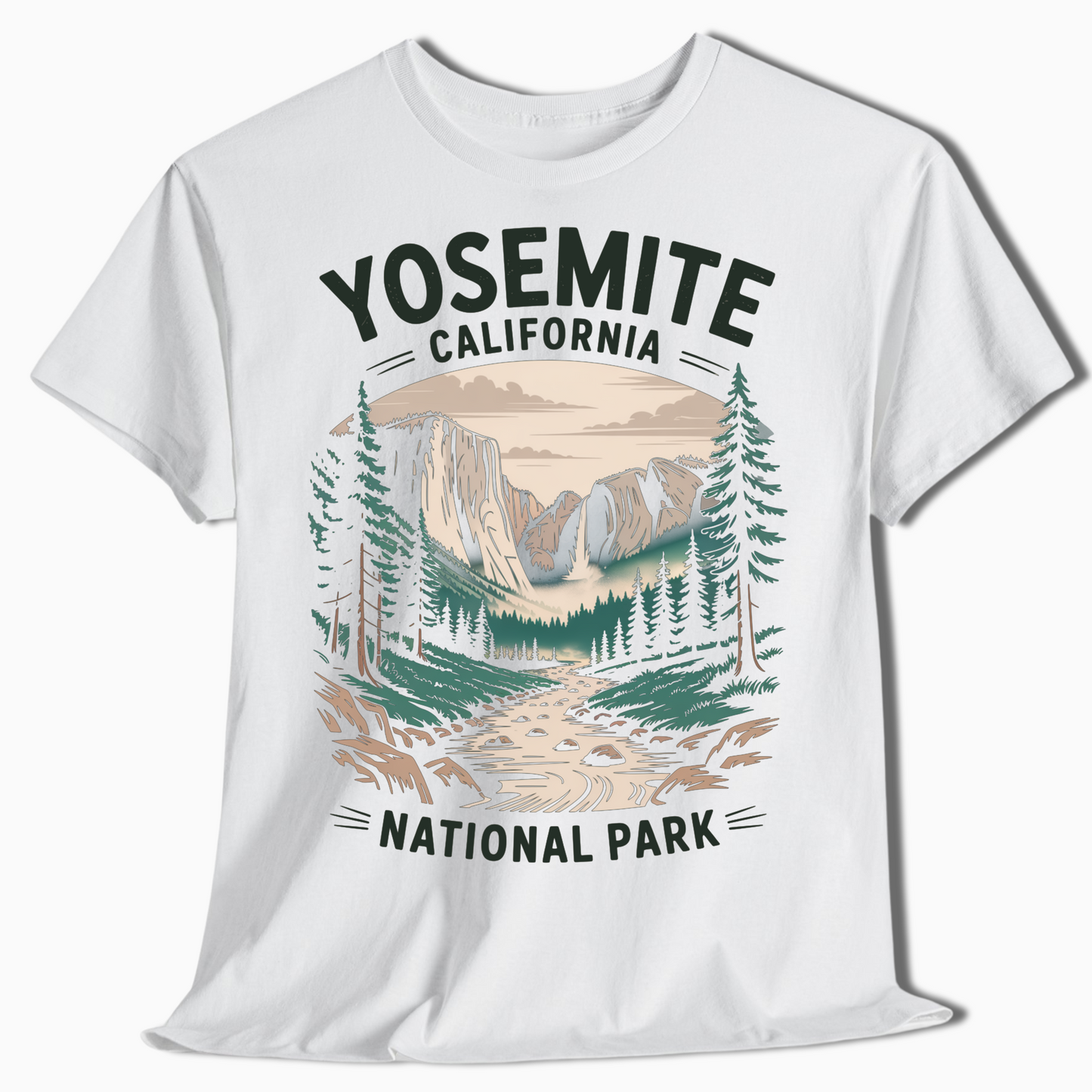 Yosemite National Park T-Shirt for Outdoor Lovers - t285a25