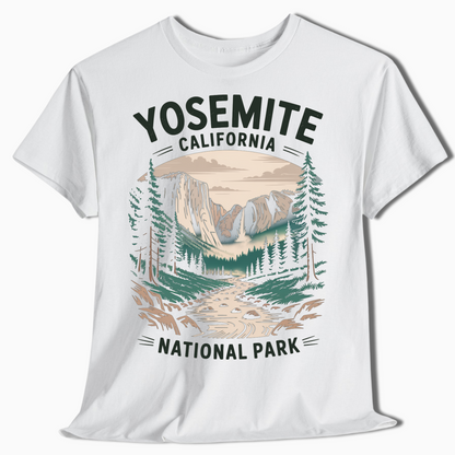 Yosemite National Park T-Shirt for Outdoor Lovers - t285a25