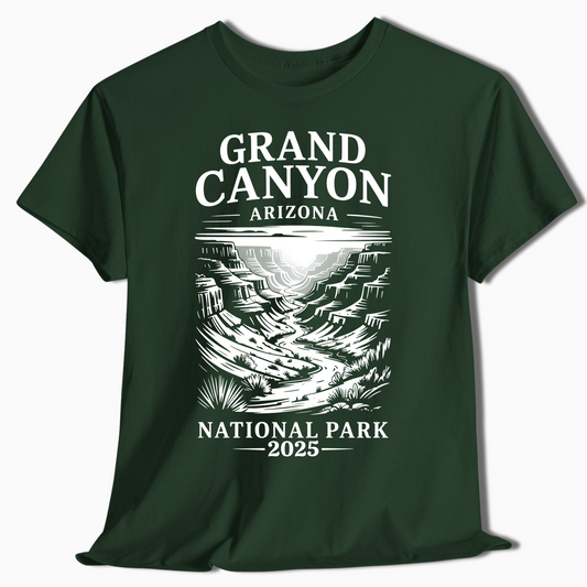 Grand Canyon National Park T-Shirt with Custom Year - t287a25