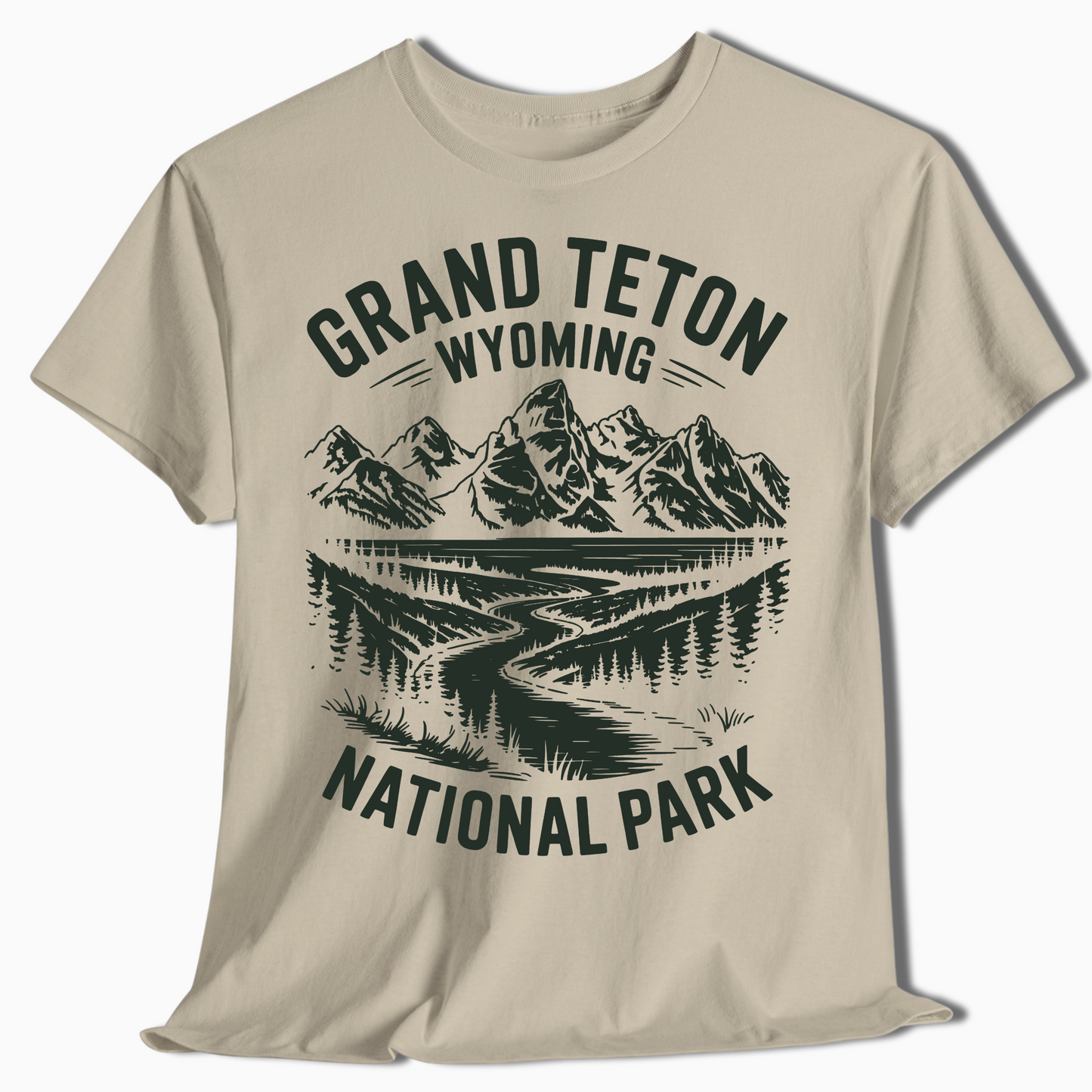 Grand Teton National Park Wyoming Hiking Shirt – t293a25