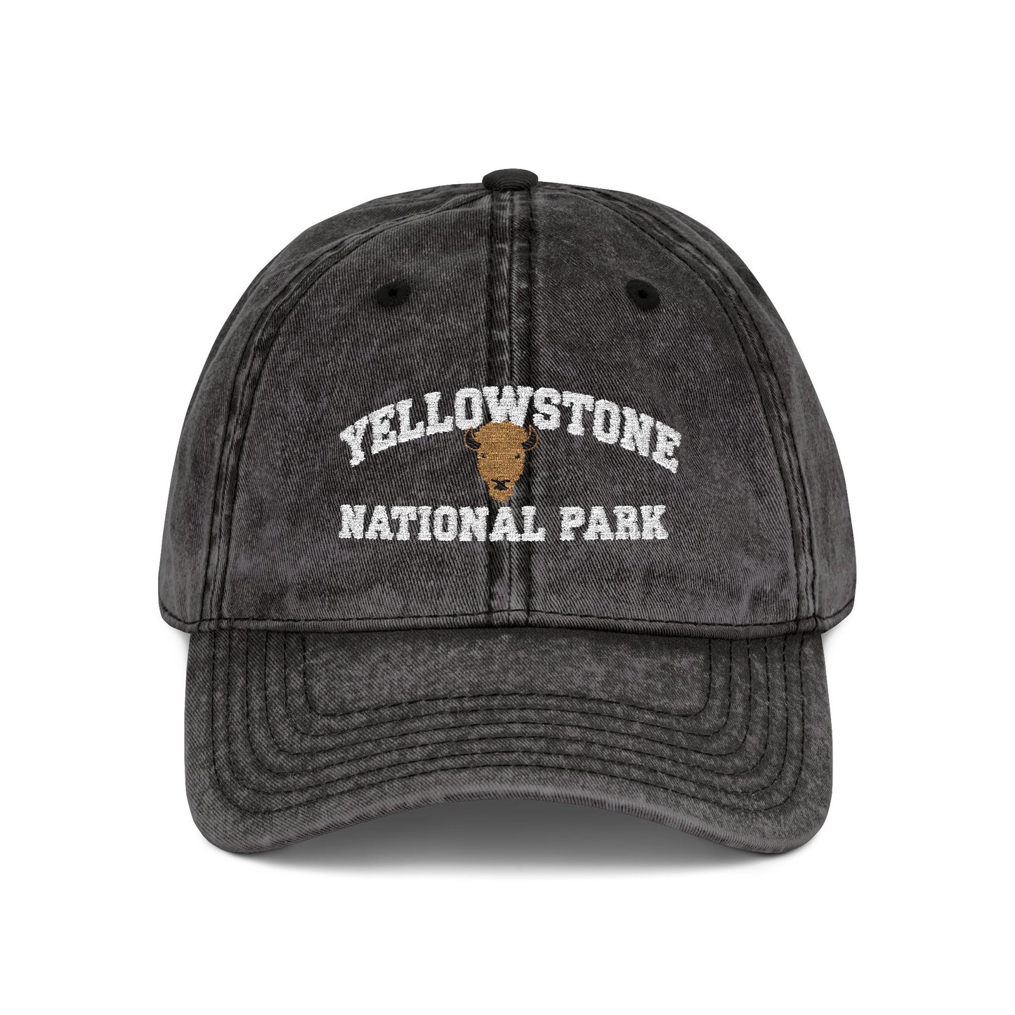 Yellowstone National Park Bison Cap for Campers - t308a25