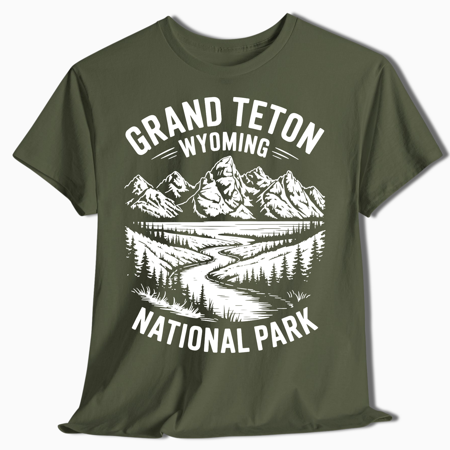 Grand Teton National Park Wyoming Hiking Shirt – t293a25