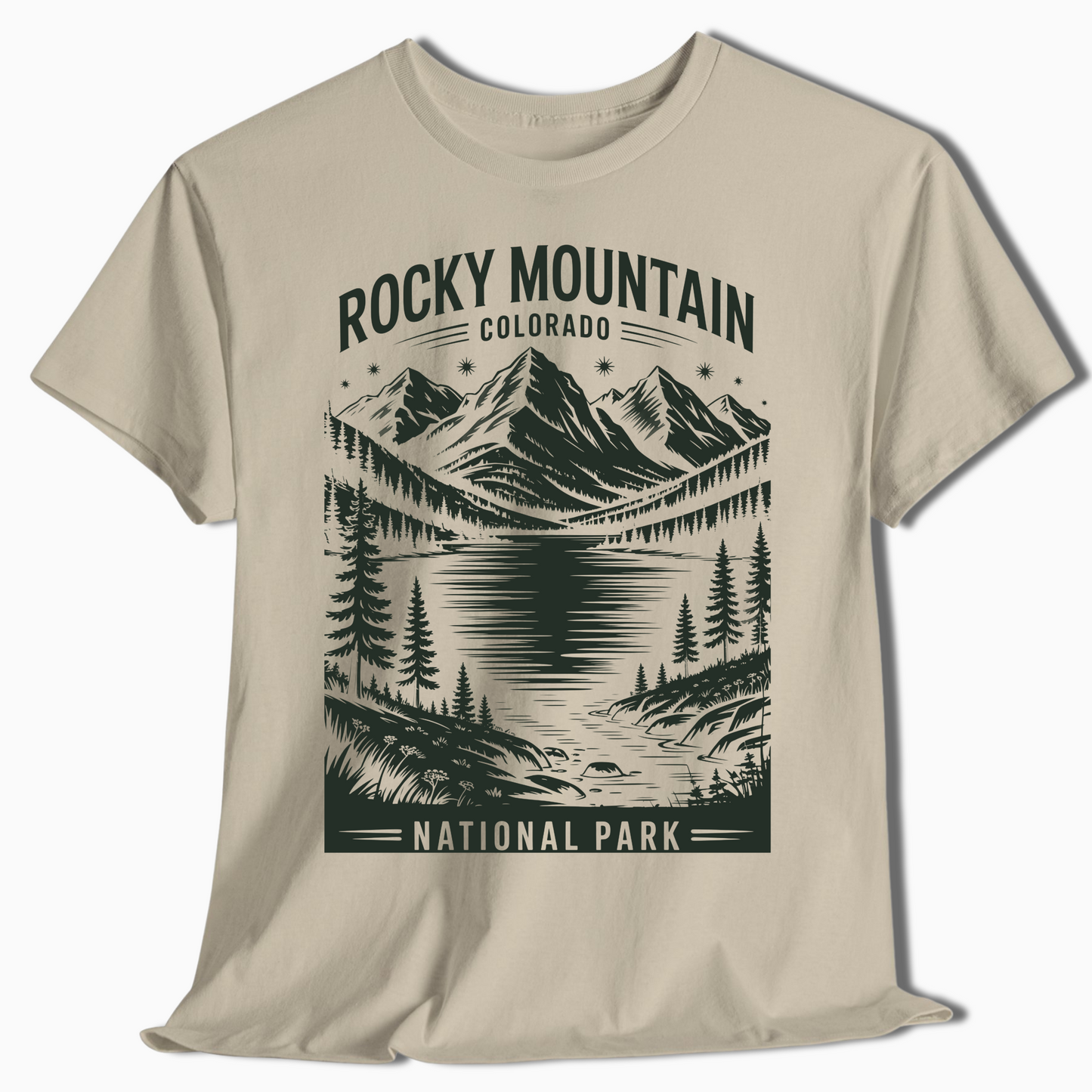 Rocky Mountain National Park Colorado Shirt for Hikers – t295a25