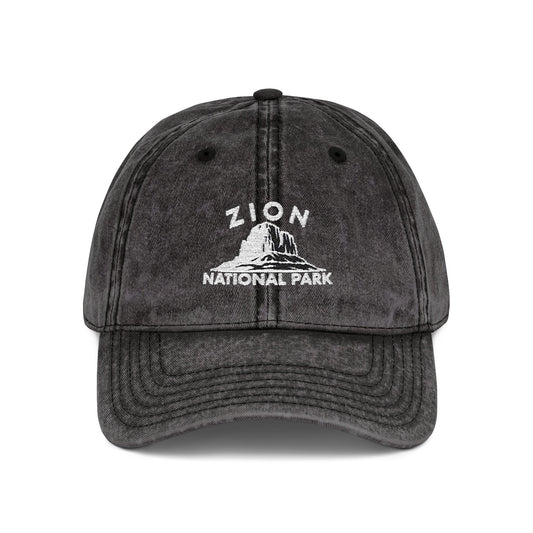 Zion National Park Cap with Bold Logo Design - t322a25