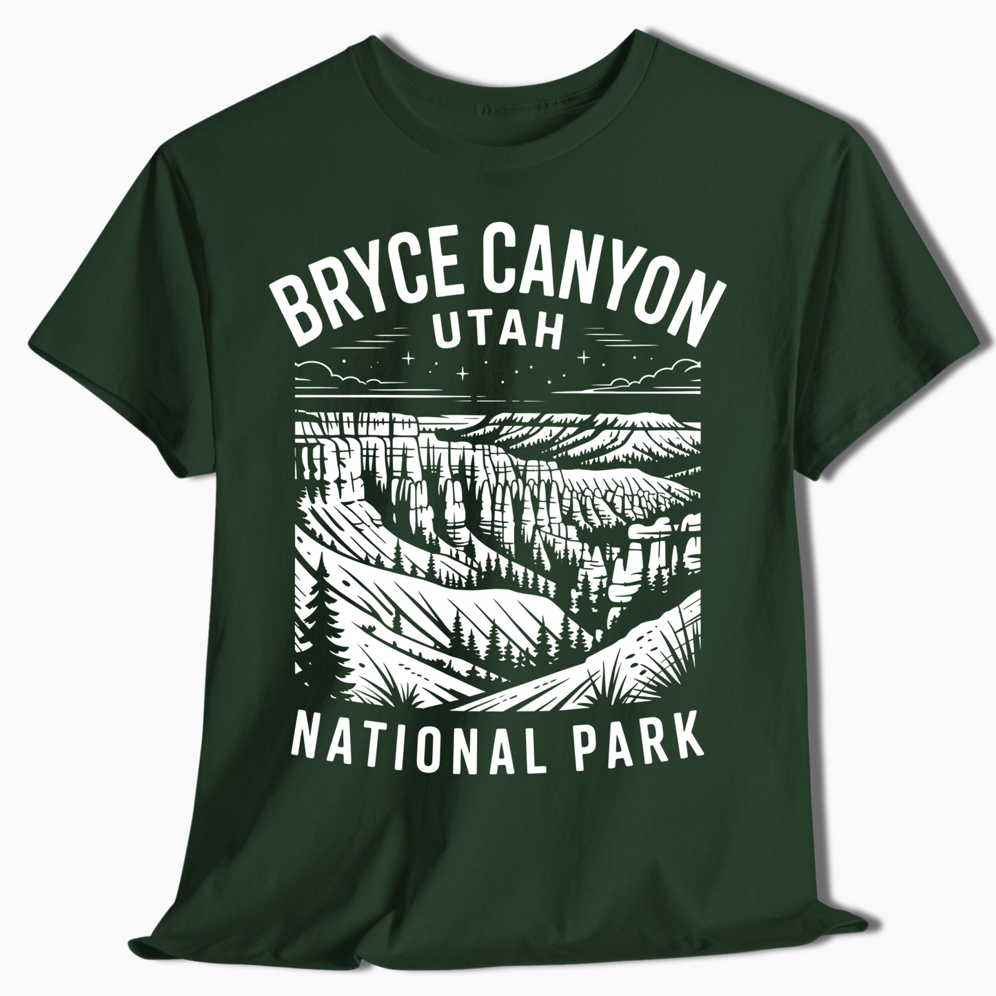 Bryce Canyon National Park T-Shirt - Hoodoo Trail Gift - t352a25