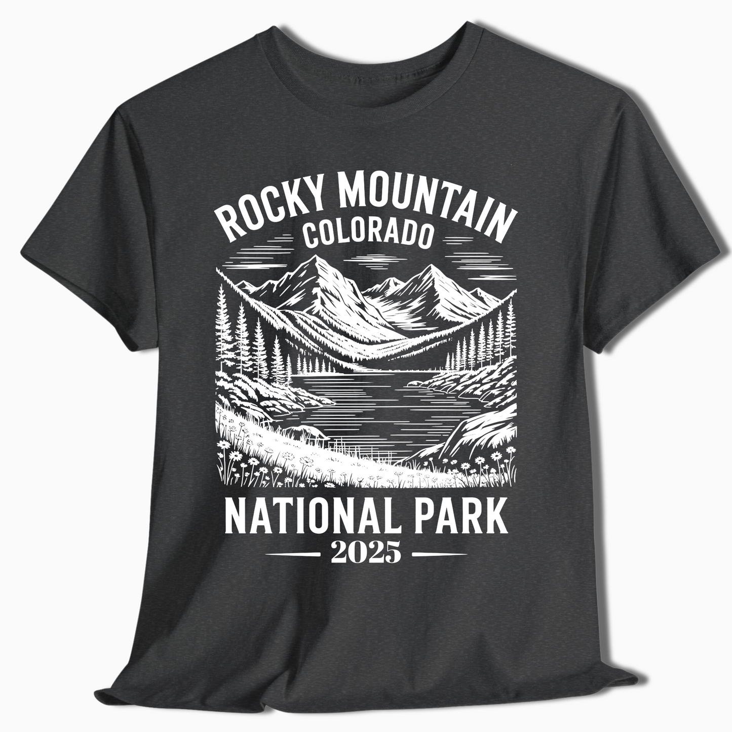 Rocky Mountain National Park Shirt - Custom Year Option - t297a25