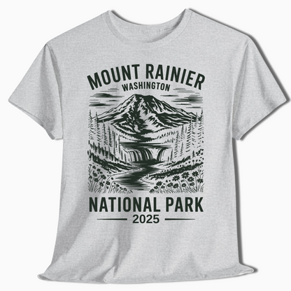 Mount Rainier National Park Shirt - Custom 2025 Souvenir - t300a25