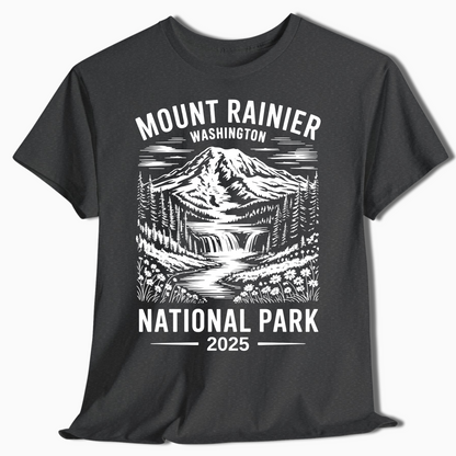 Mount Rainier National Park Shirt - Custom 2025 Souvenir - t300a25