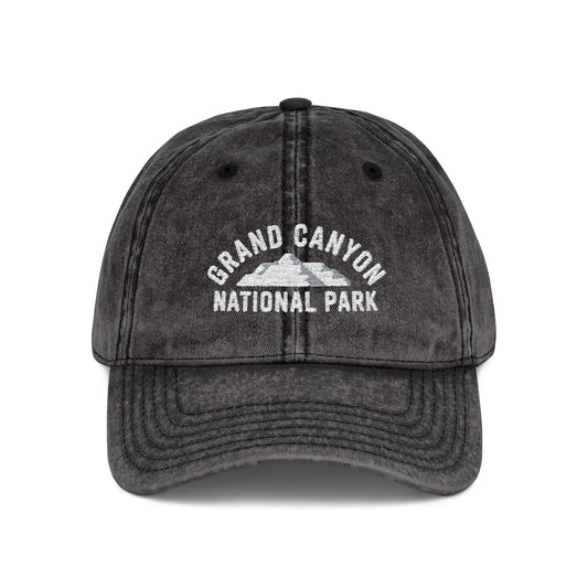 Modern Grand Canyon Elevation Cap for Campers & Trail Fans - t318a25