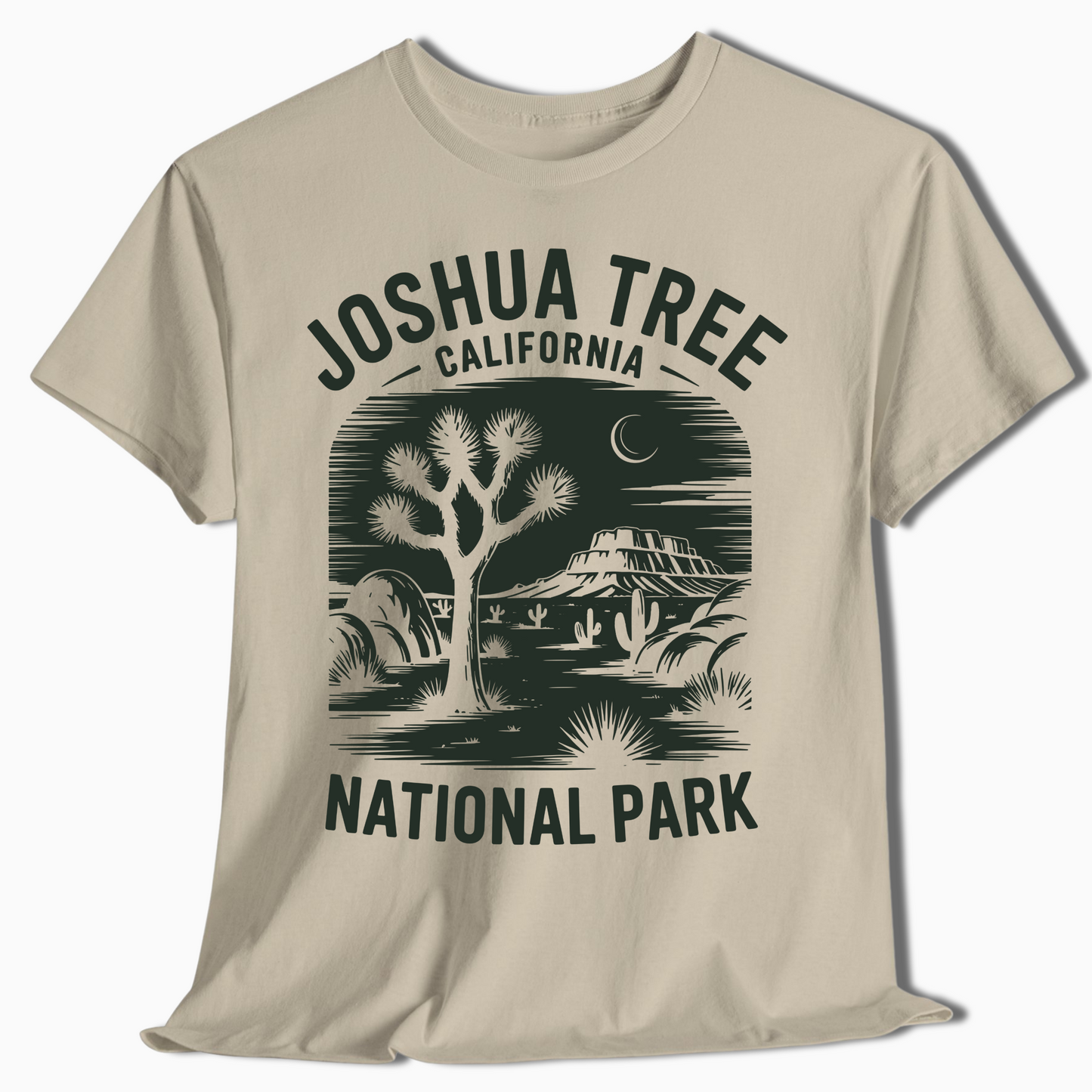 Joshua Tree California Desert Scene Tee - t367a25