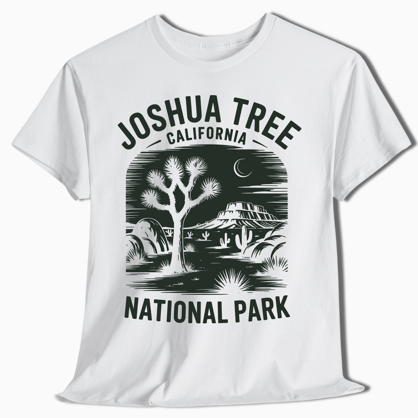 Joshua Tree California Desert Scene Tee - t367a25