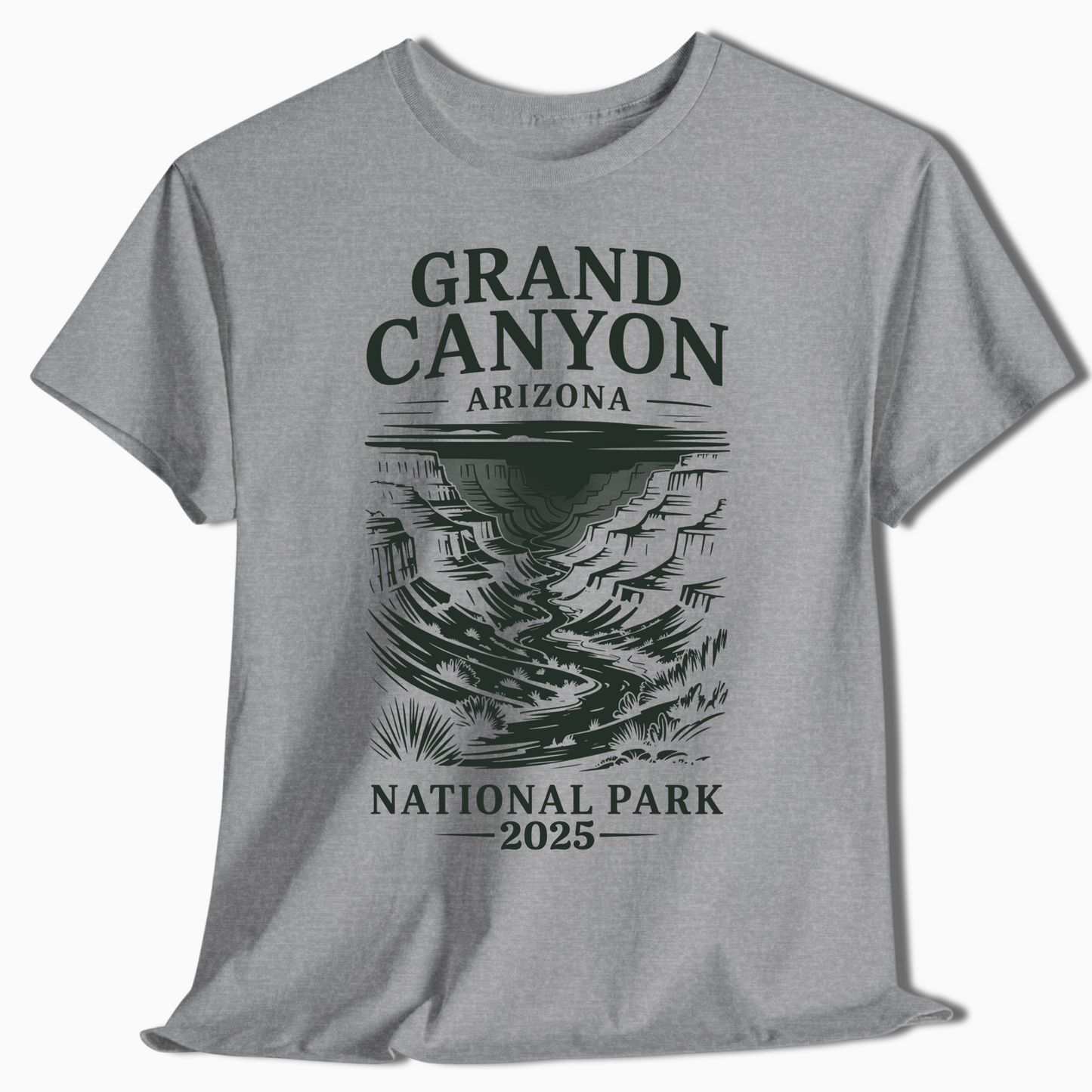 Grand Canyon National Park T-Shirt with Custom Year - t287a25