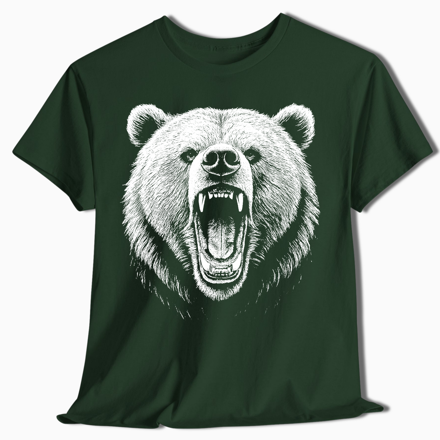 Roaring Grizzly Bear Wilderness Shirt - t441a25